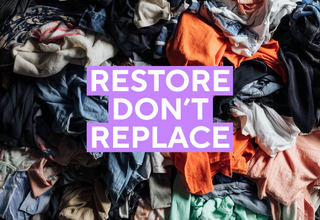 Restore cotton clothes