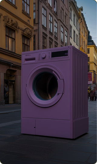 lilac washing machine